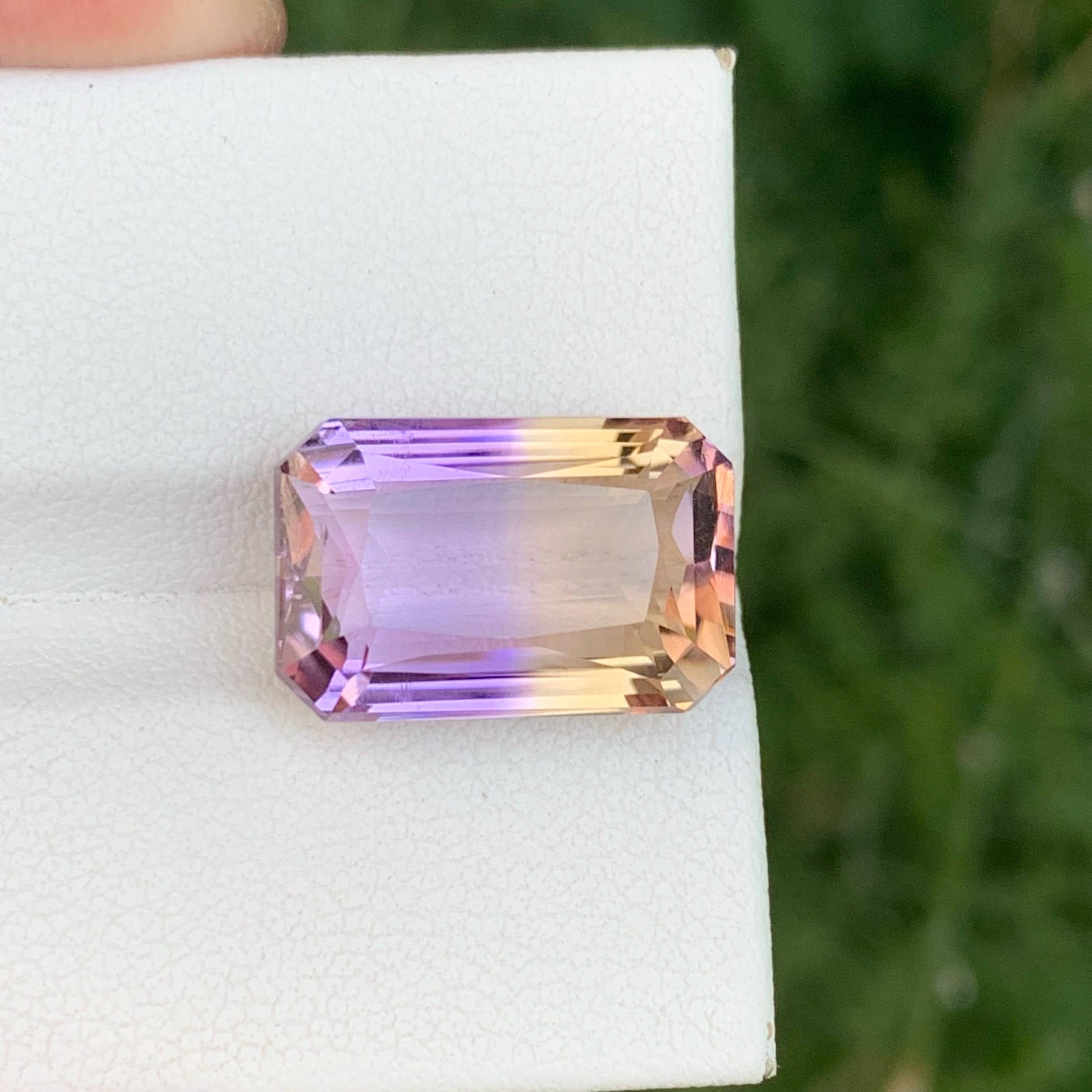 10.85 Carat Bicolor Ametrine Stone