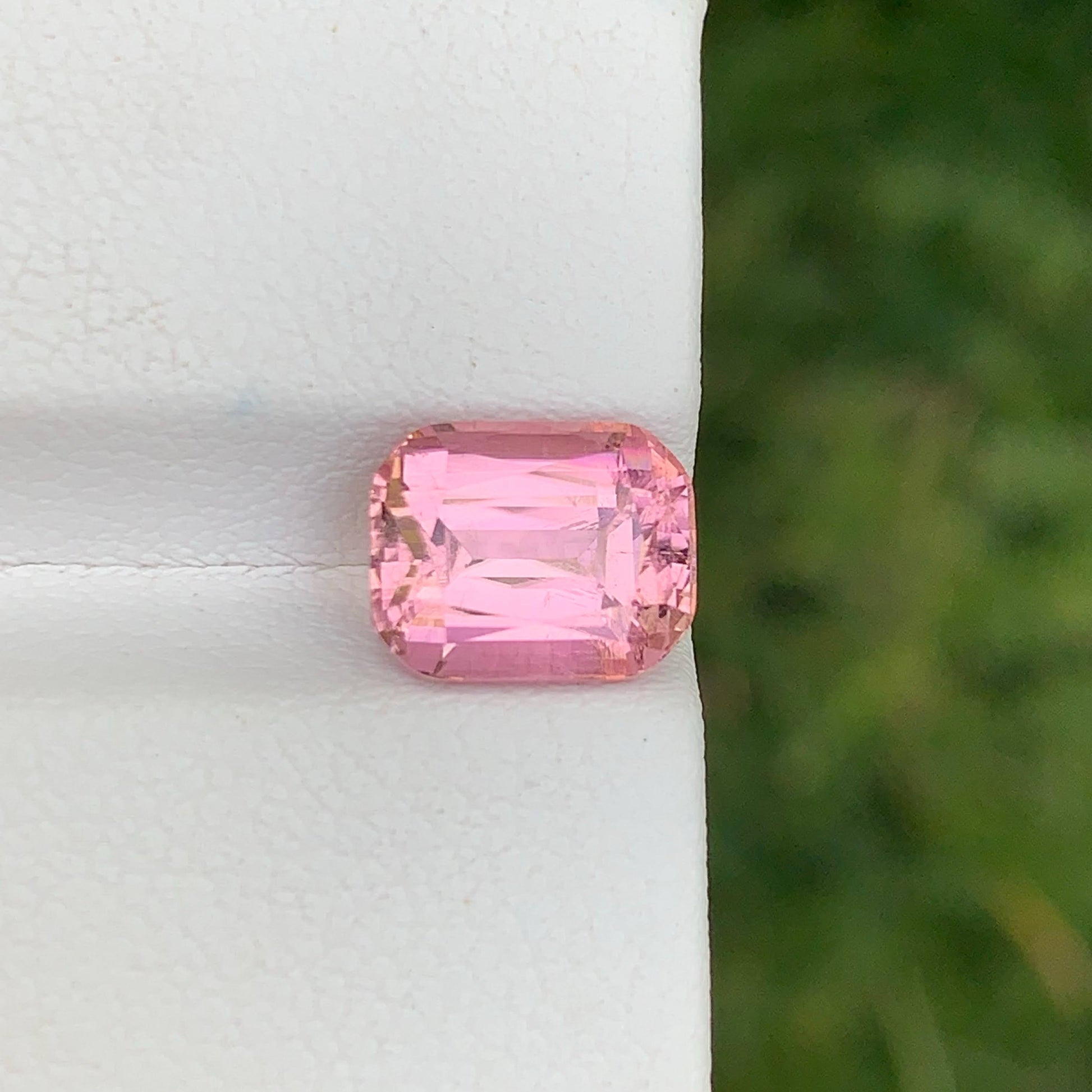 2.95 Ct Natural Baby Pink Tourmaline Cushion