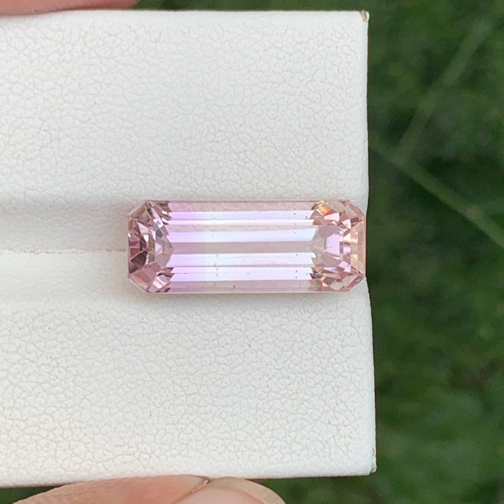 10.60 Carat Bicolor Pink Kunzite 