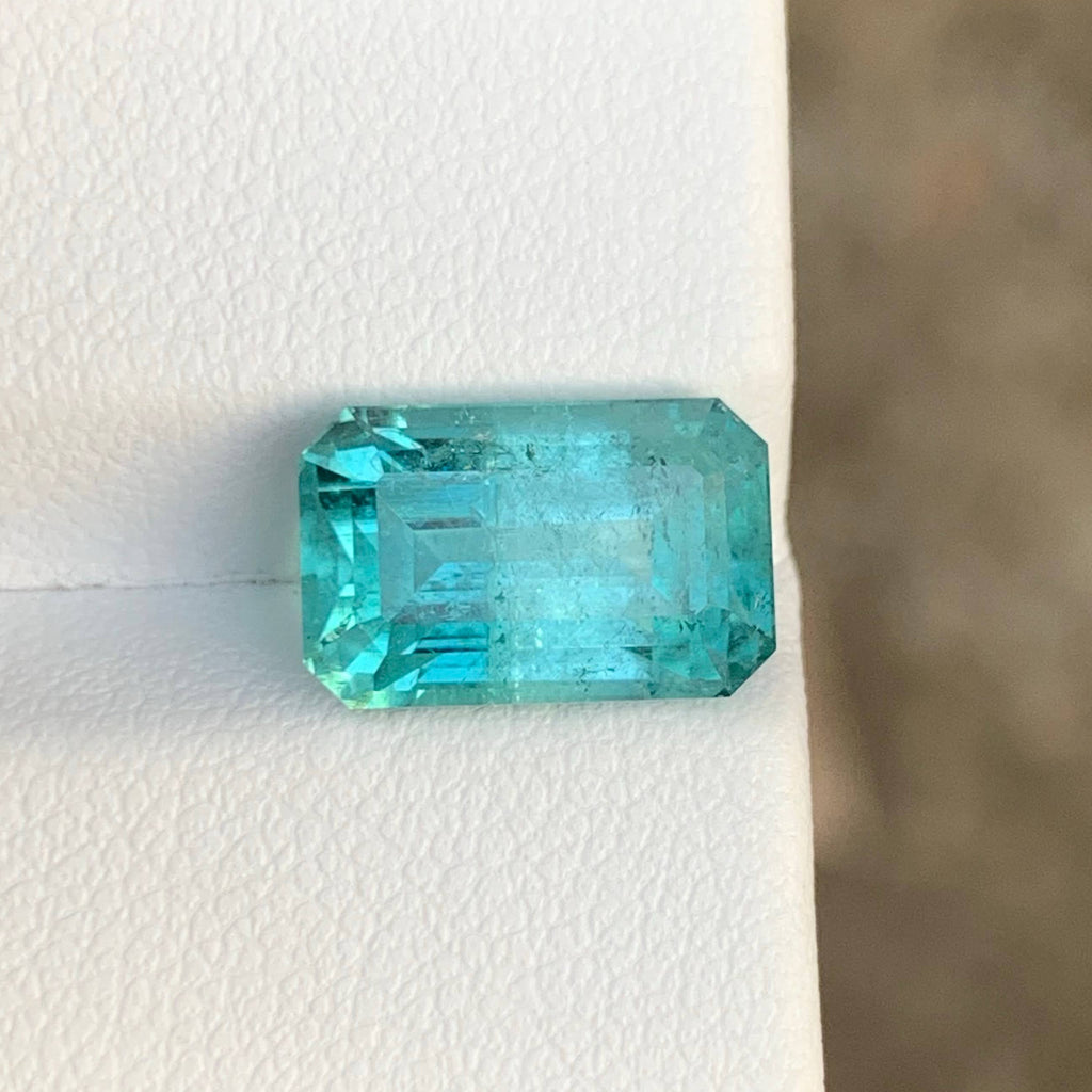 5.00 Ct Green Tourmaline Emerald Cut