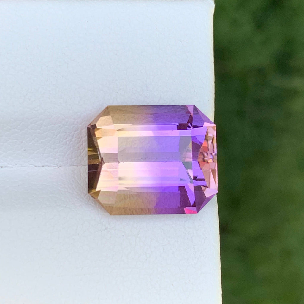 7.55 Carat Bicolor Ametrine Stone