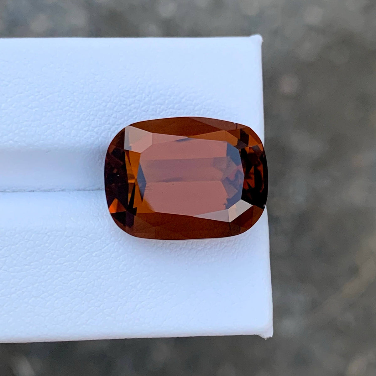 15.56 Carat Natural Loose Honey Color Citrine Stone Cushion Cut African Gemstone