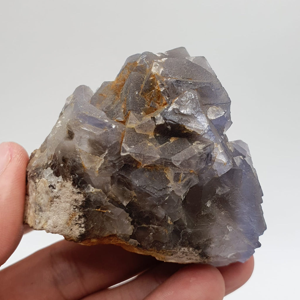 Adorable Aggregate Of Fluorite Cubes With Nice Zonings