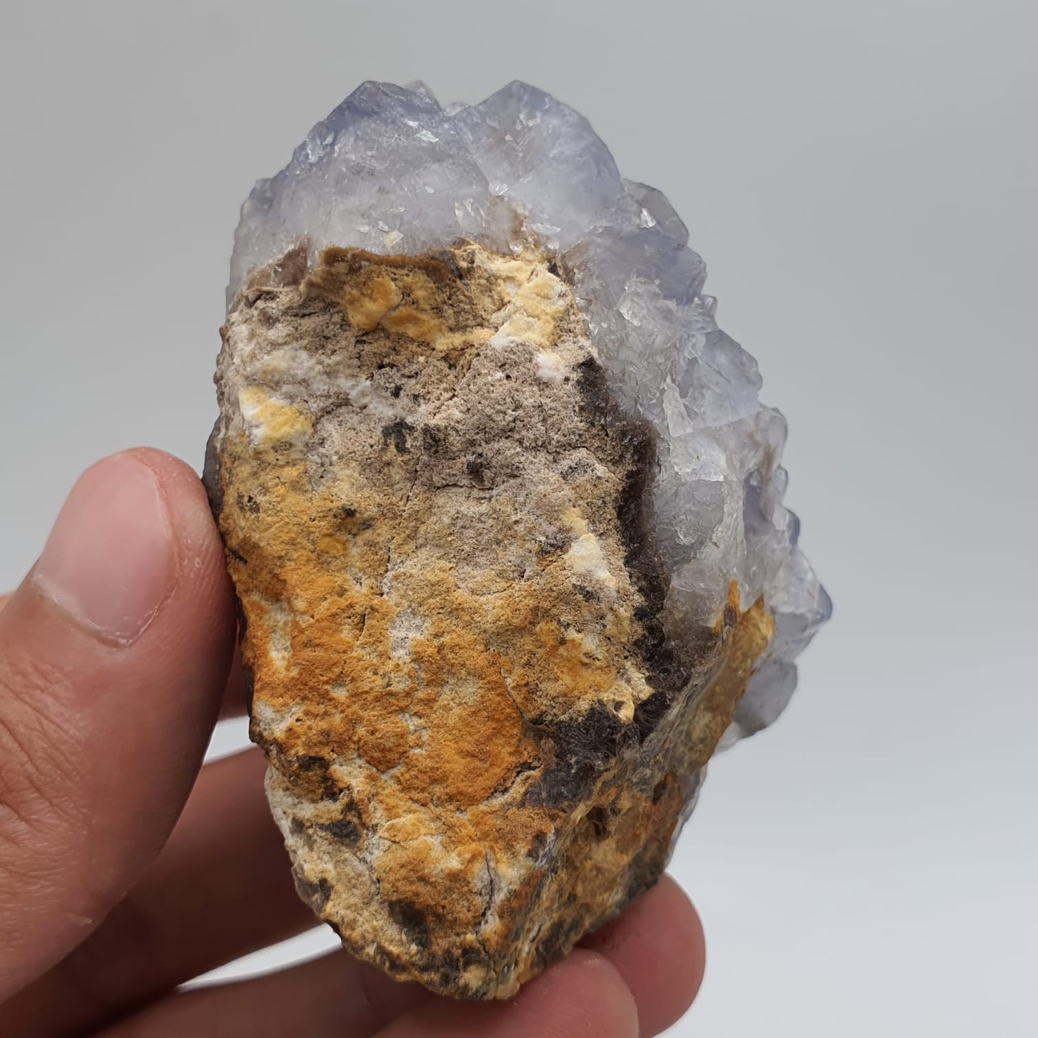 Adorable Aggregate Of Fluorite Cubes With Nice Zonings