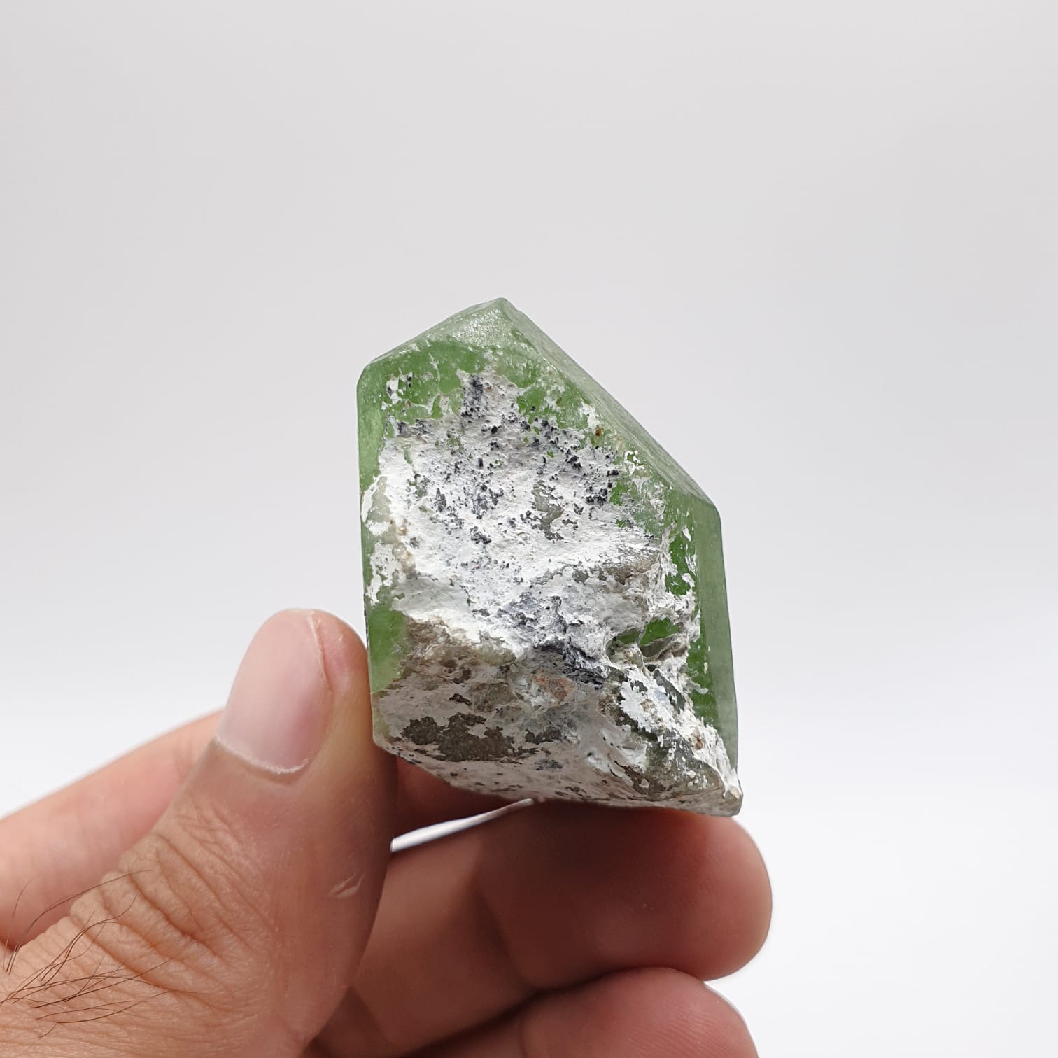 Apple Green Magnificently Complex Form For Gem Peridot