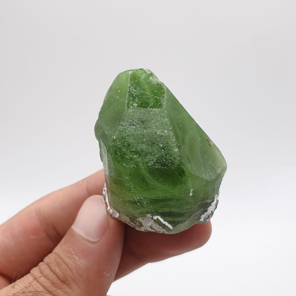 Apple Green Magnificently Complex Form For Gem Peridot
