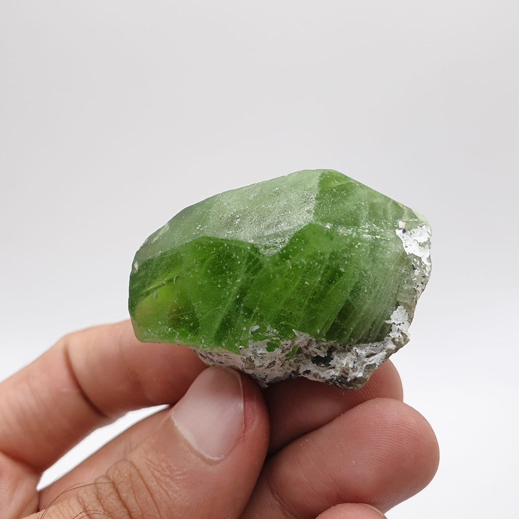 Apple Green Magnificently Complex Form For Gem Peridot