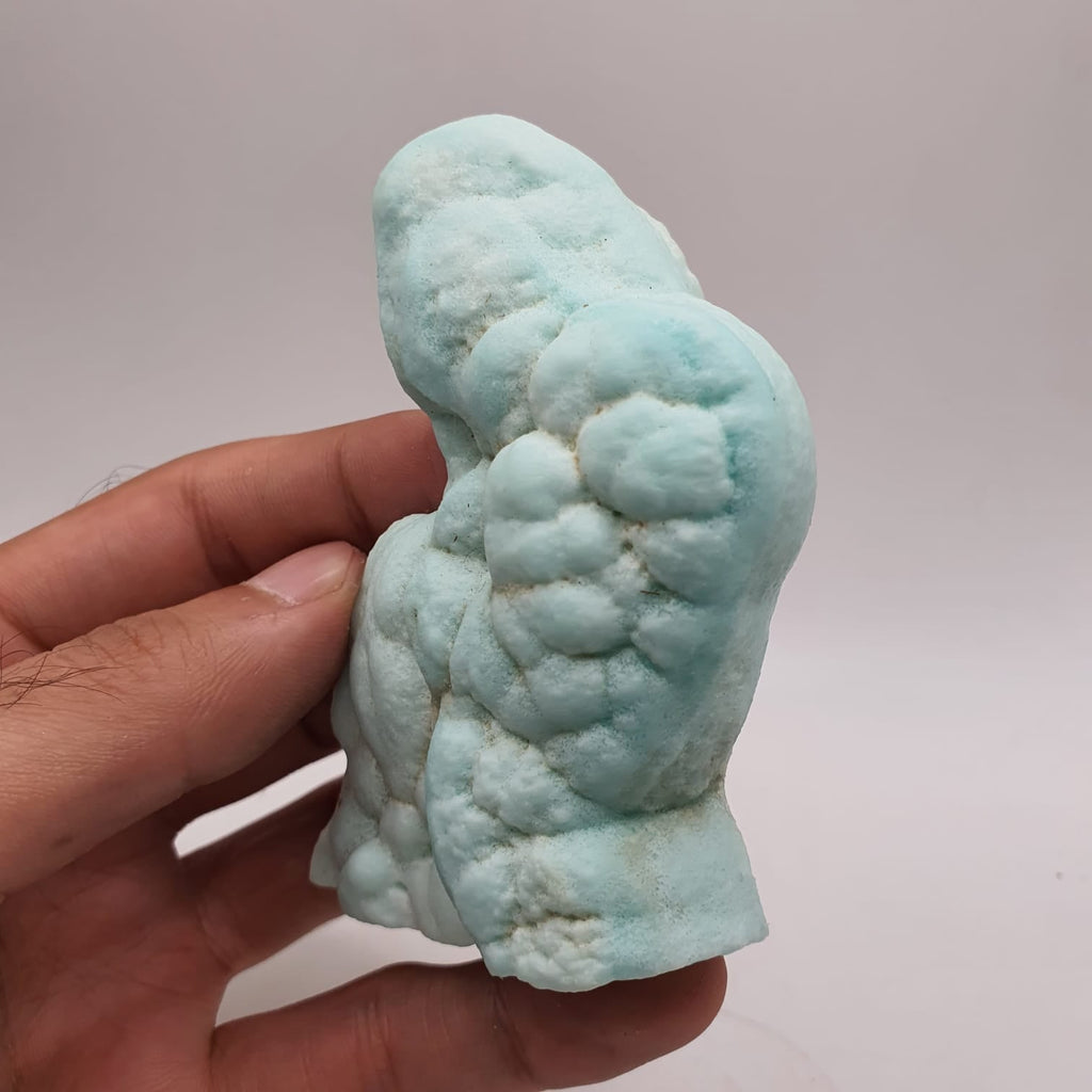 Attractive And Interesting Crystallography For Blue Aragonite