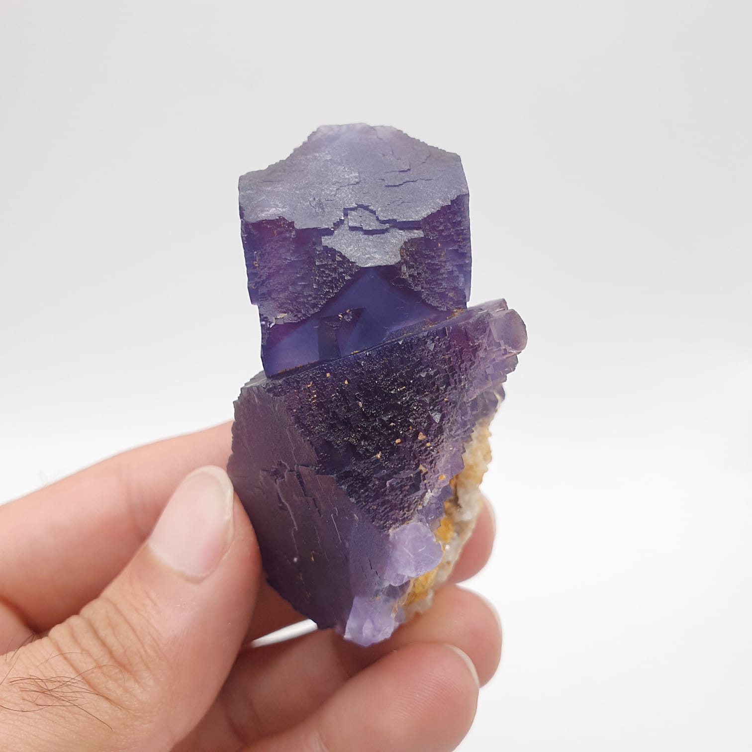 Colorful And Adorable Aggregate Of Fluorite Cubes