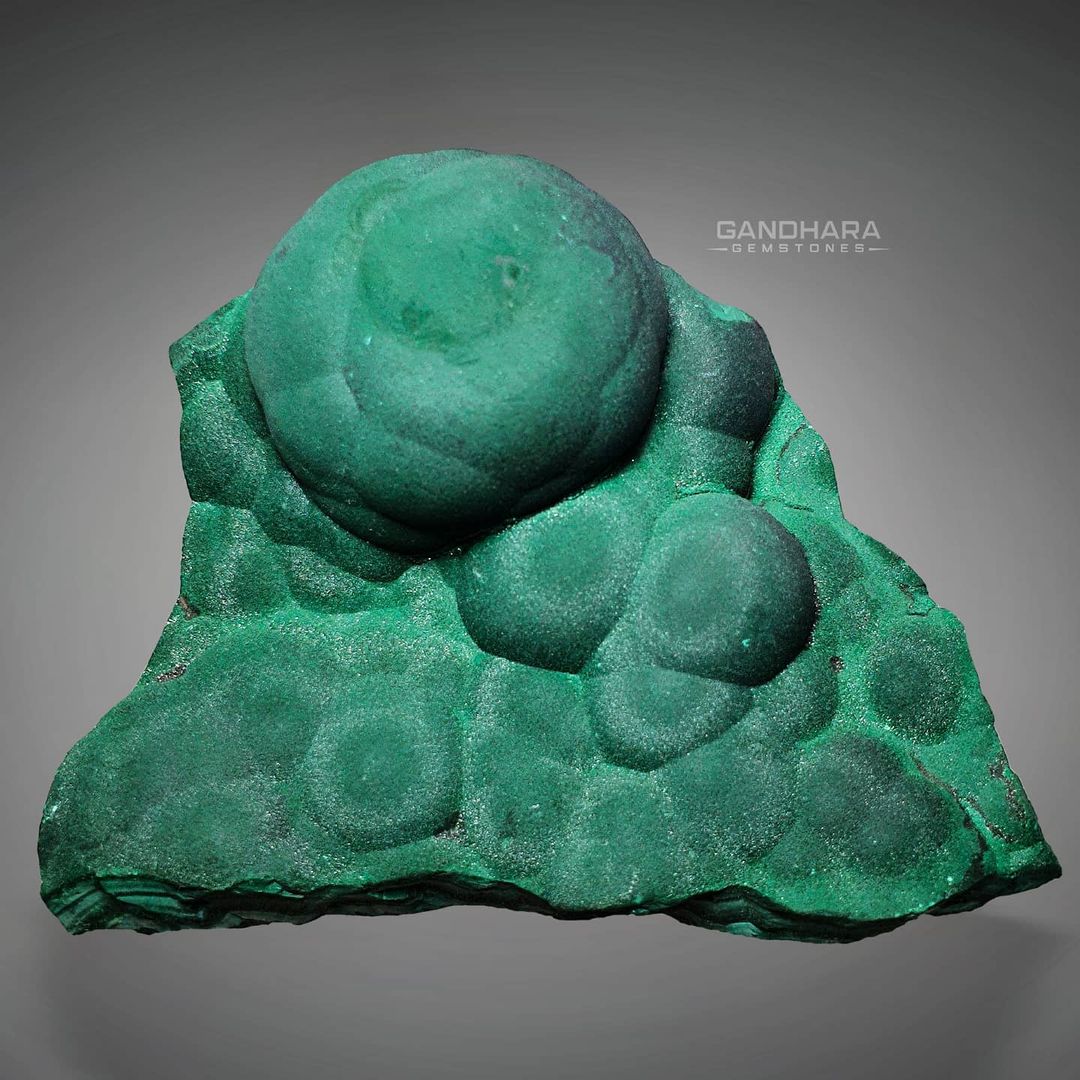 Buy 489 Grams Forest Green Malachite with Interesting Botryoidal Formation