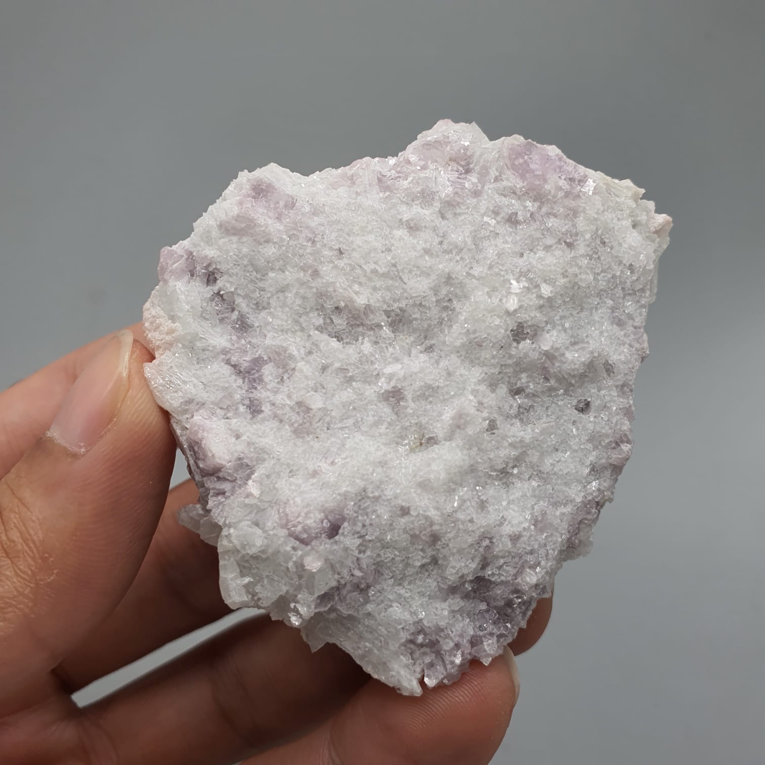 Gem Morganite Nicely Centered On Bluish Ceavelandite