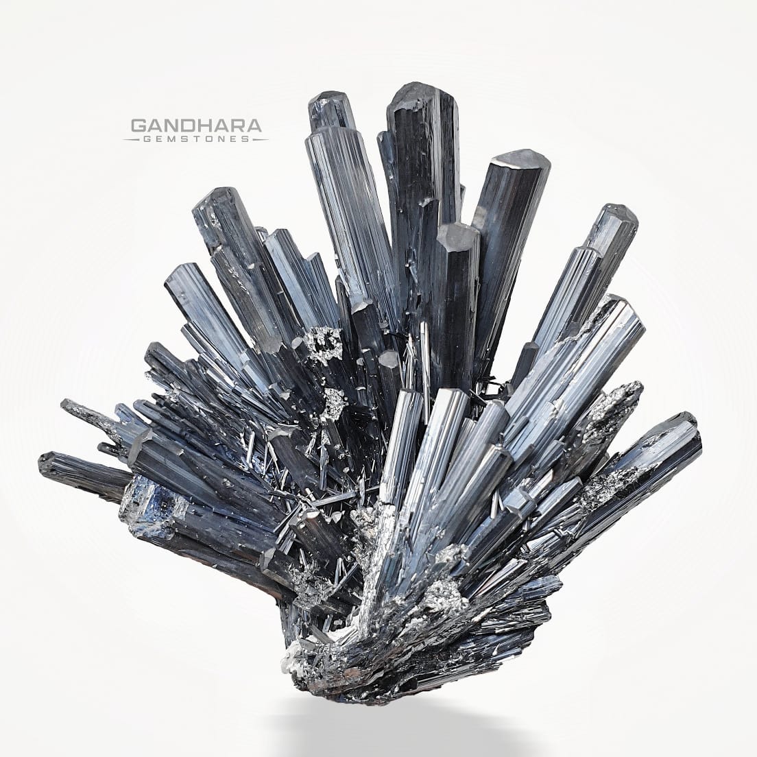 Buy 305 Grams Gorgeous Stibnite Crystals Cluster