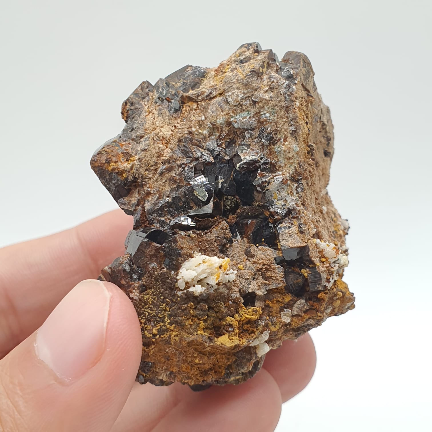 Gorgeous Vesuvianite Aggregate On Matrix