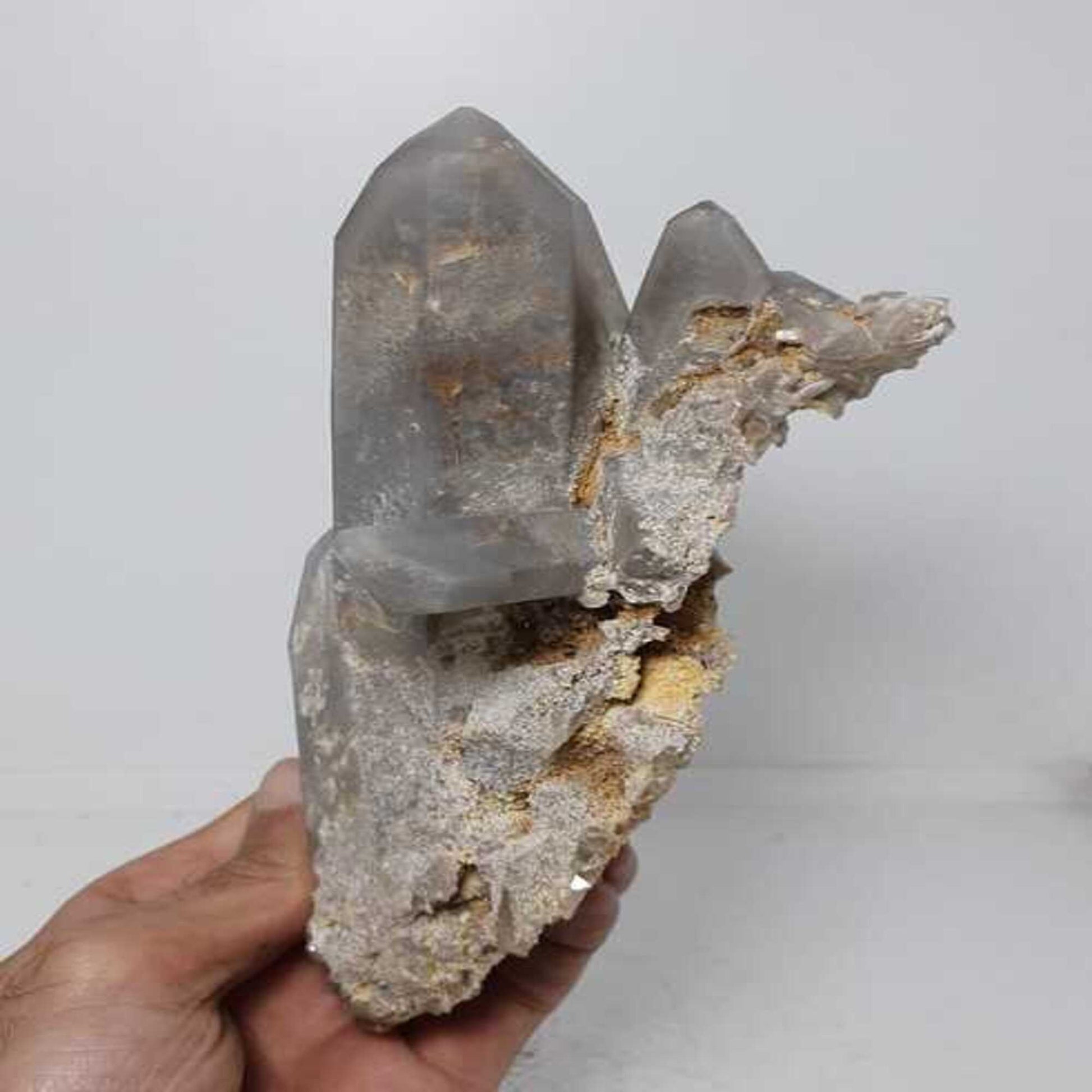 Gorgeous Robust Cluster Of Quartz With Interesting Inclusion