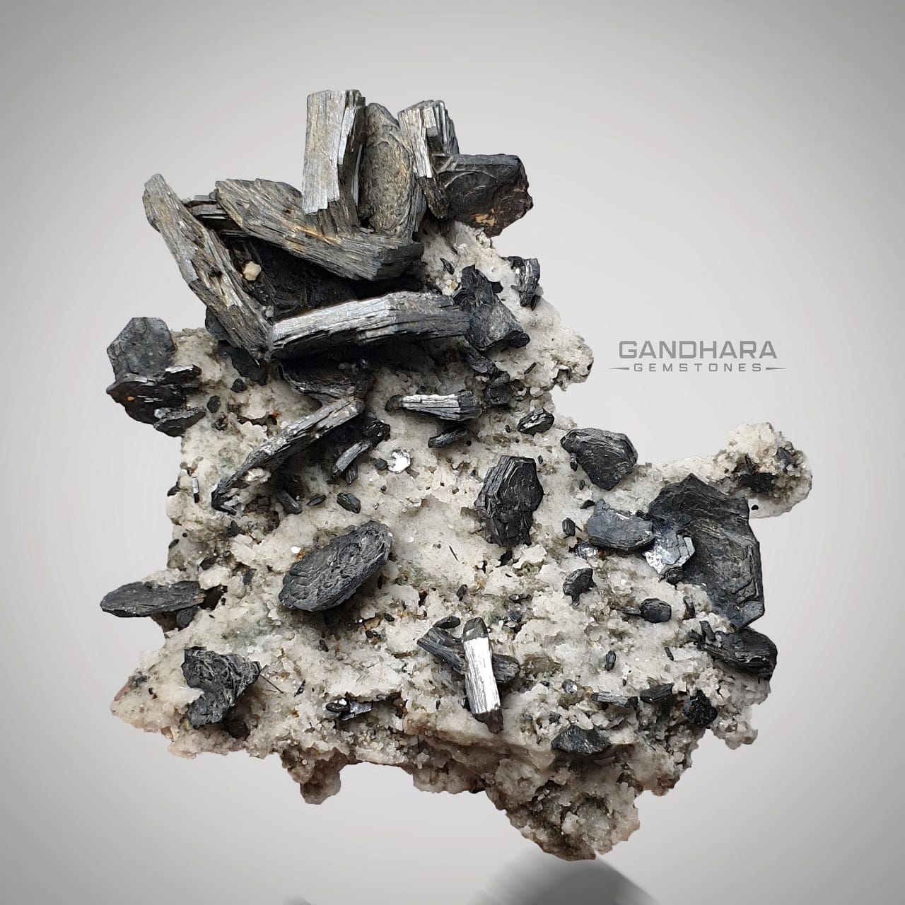 Buy 57 Grams Hematite Roses Crystals on Albite Matrix