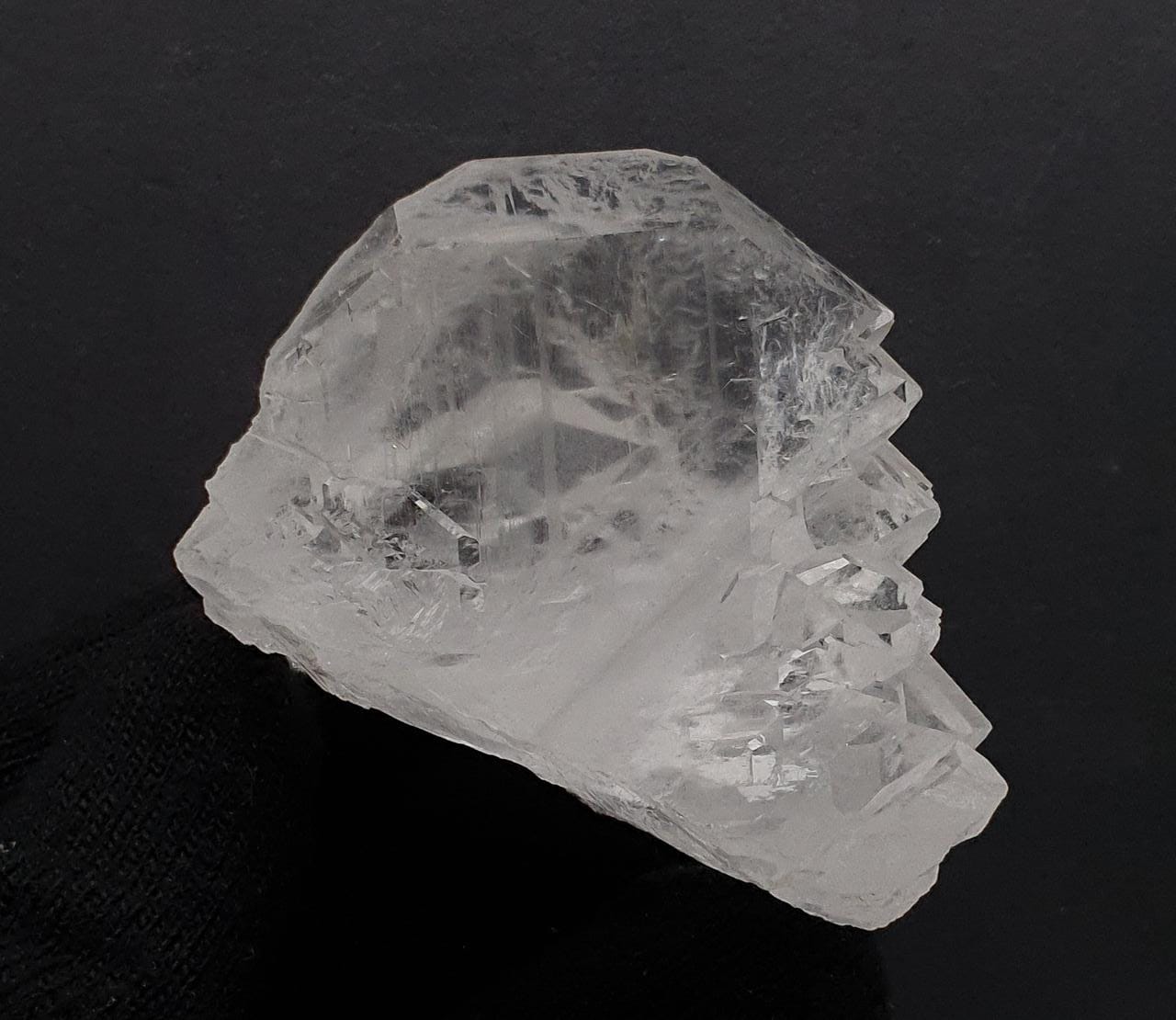 Icey And Impressive Piece Of Gwindel Quartz With Magnificent Wet Luster