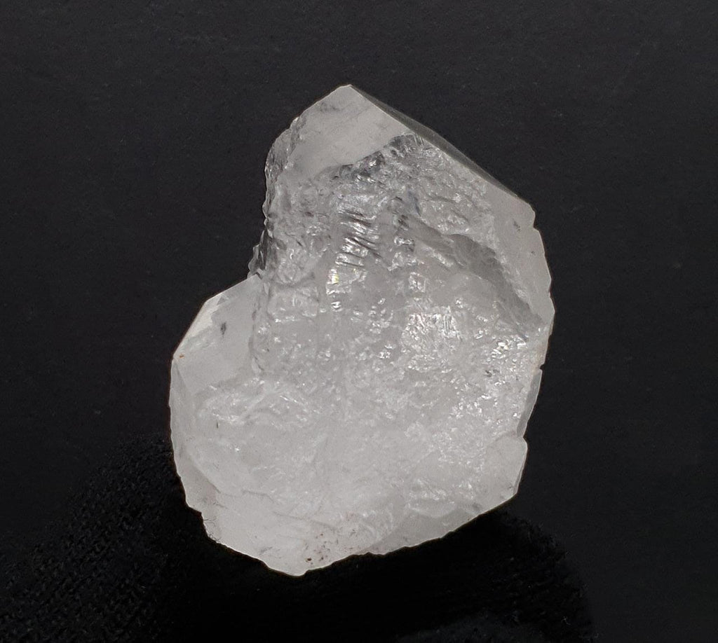 Icey And Impressive Piece Of Gwindel Quartz With Magnificent Wet Luster