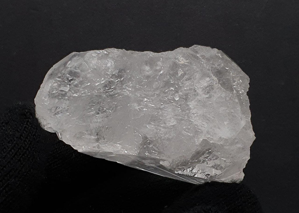 Icey And Impressive Piece Of Gwindel Quartz With Magnificent Wet Luster