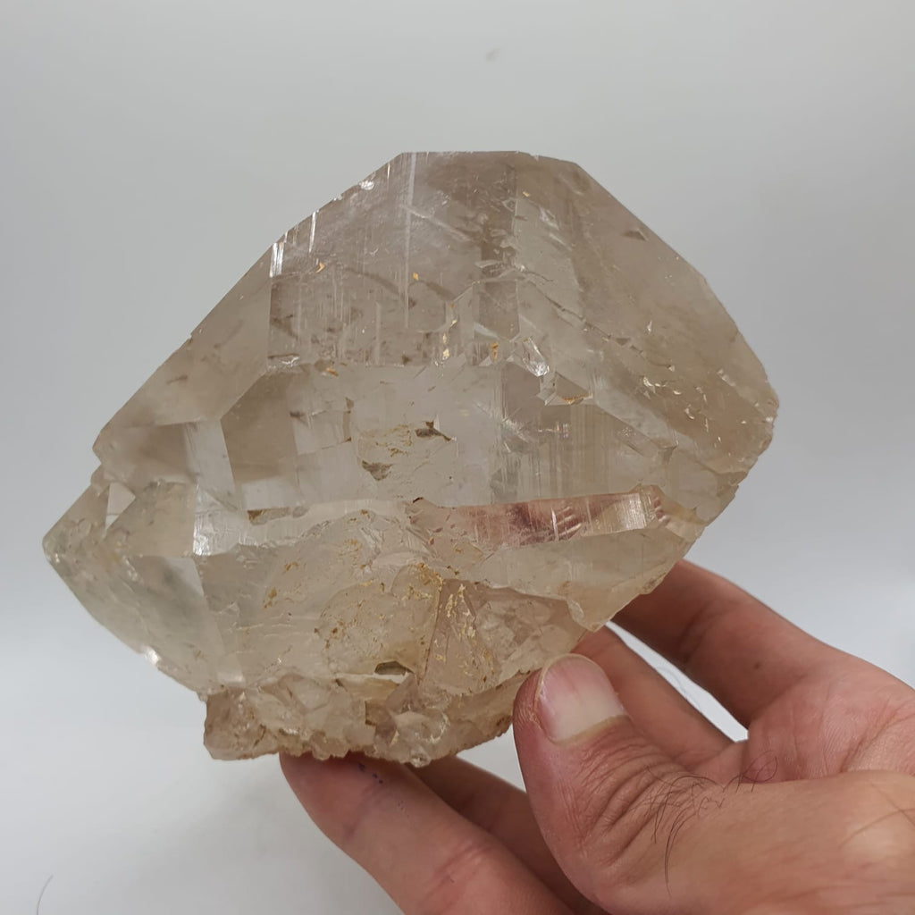 Impressive And Museum Grade Gwindel Quartz With Saturated Color And Clarity
