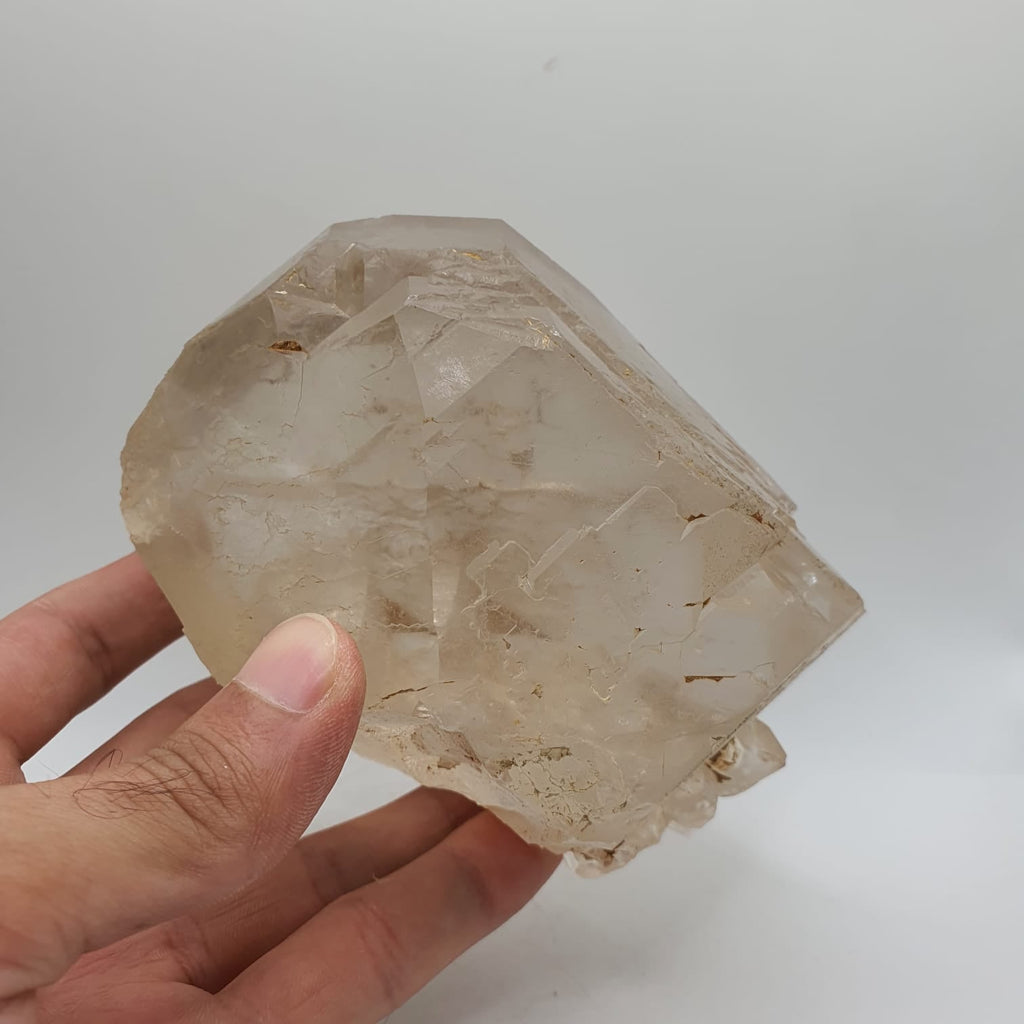 Impressive And Museum Grade Gwindel Quartz With Saturated Color And Clarity