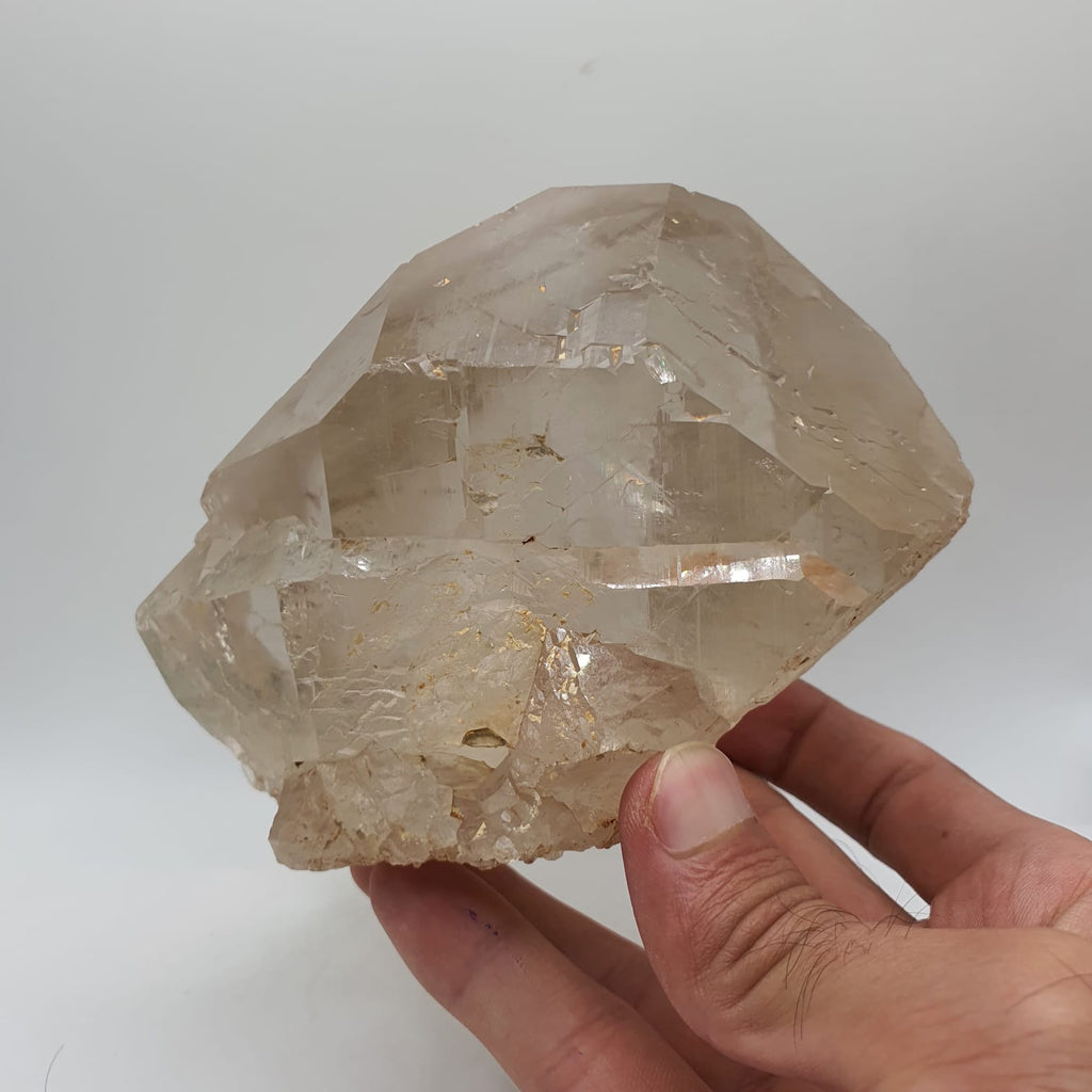 Impressive And Museum Grade Gwindel Quartz With Saturated Color And Clarity