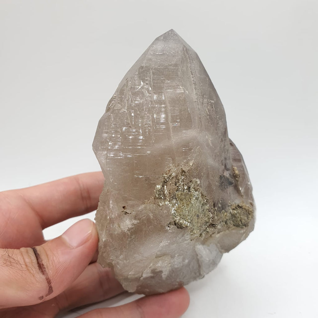 Impressive Smoky Quartz With Brownish Mica Inclusion