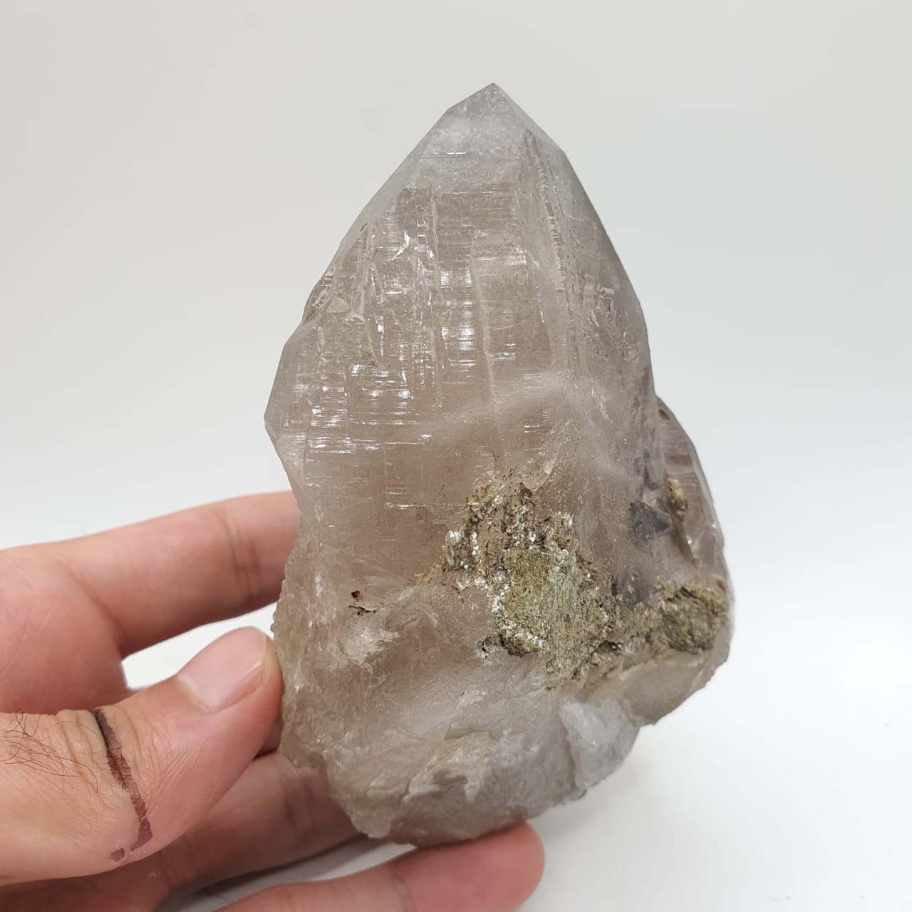 Impressive Smoky Quartz With Brownish Mica Inclusion