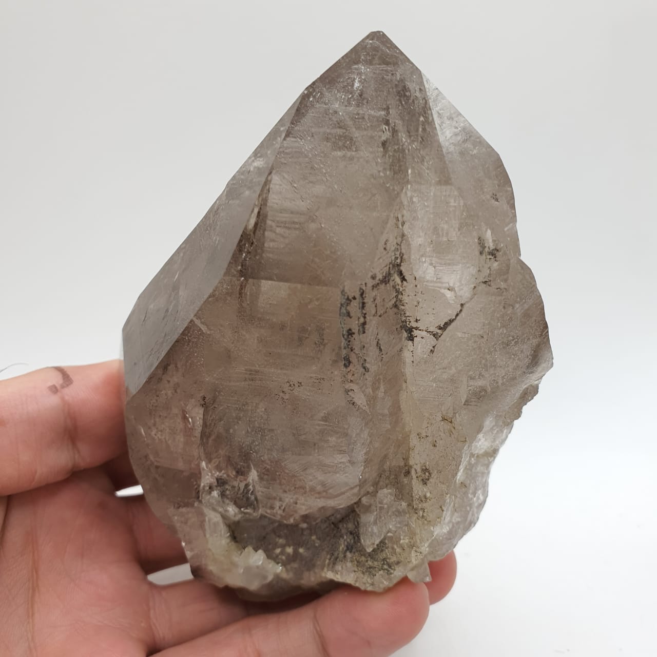 Impressive Smoky Quartz With Brownish Mica Inclusion