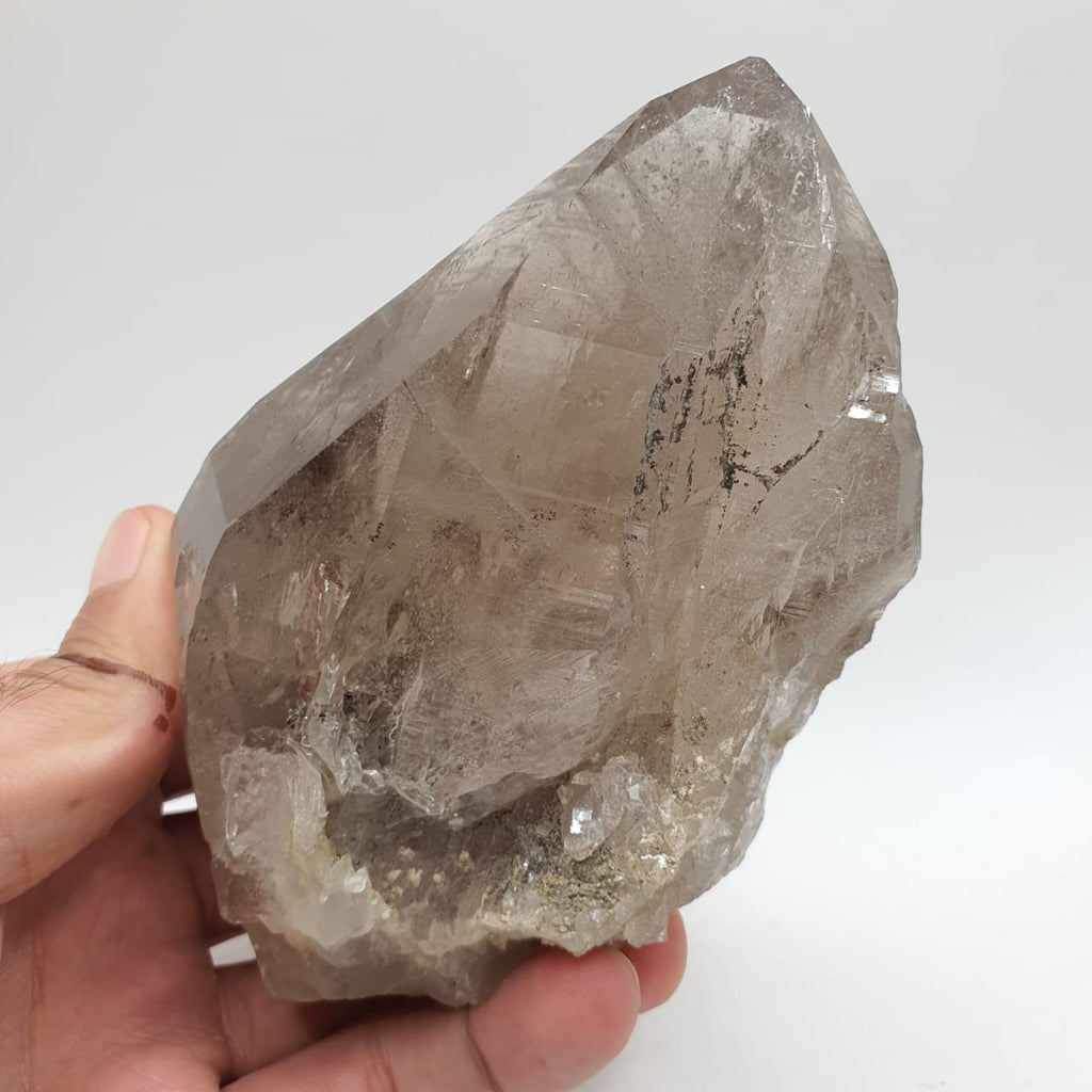 Impressive Smoky Quartz With Brownish Mica Inclusion
