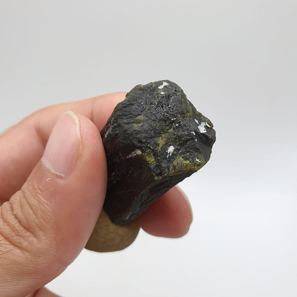 Incredible Example Of Prehnite Ball Perched On Epidote