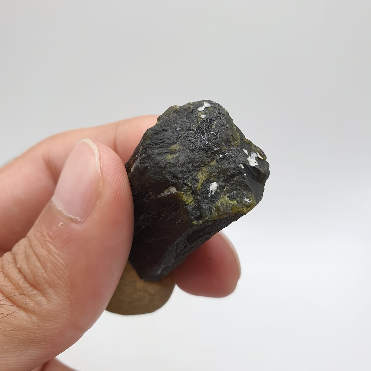Incredible Example Of Prehnite Ball Perched On Epidote