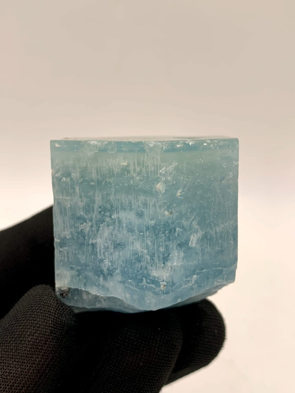 Light Blue Color Aquamarine With Hematite Combo