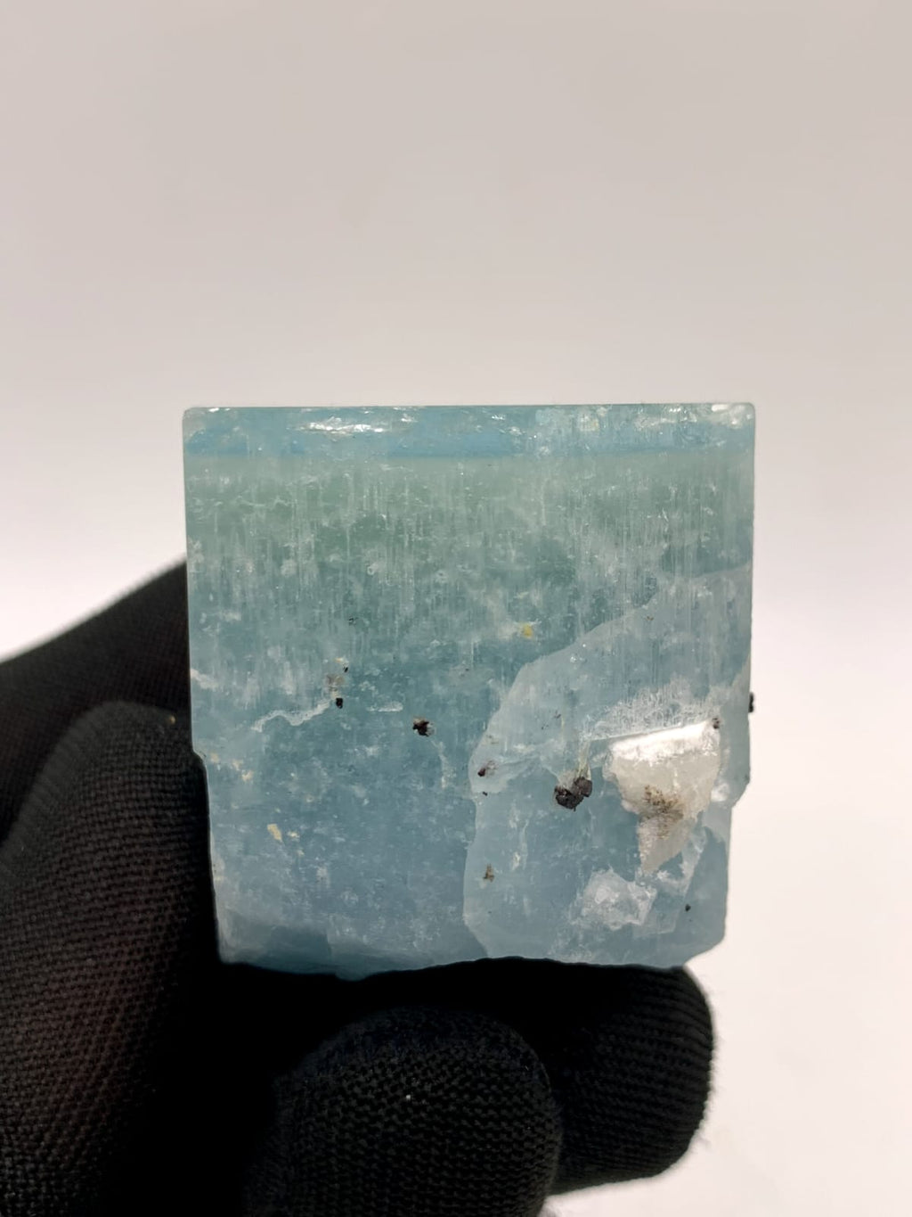 Lovely Aquamarine With Hematite