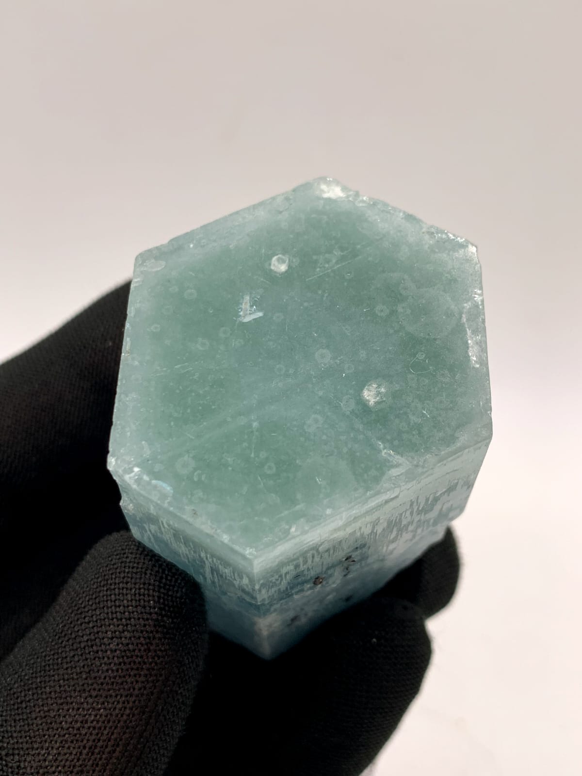 Lovely Aquamarine With Hematite