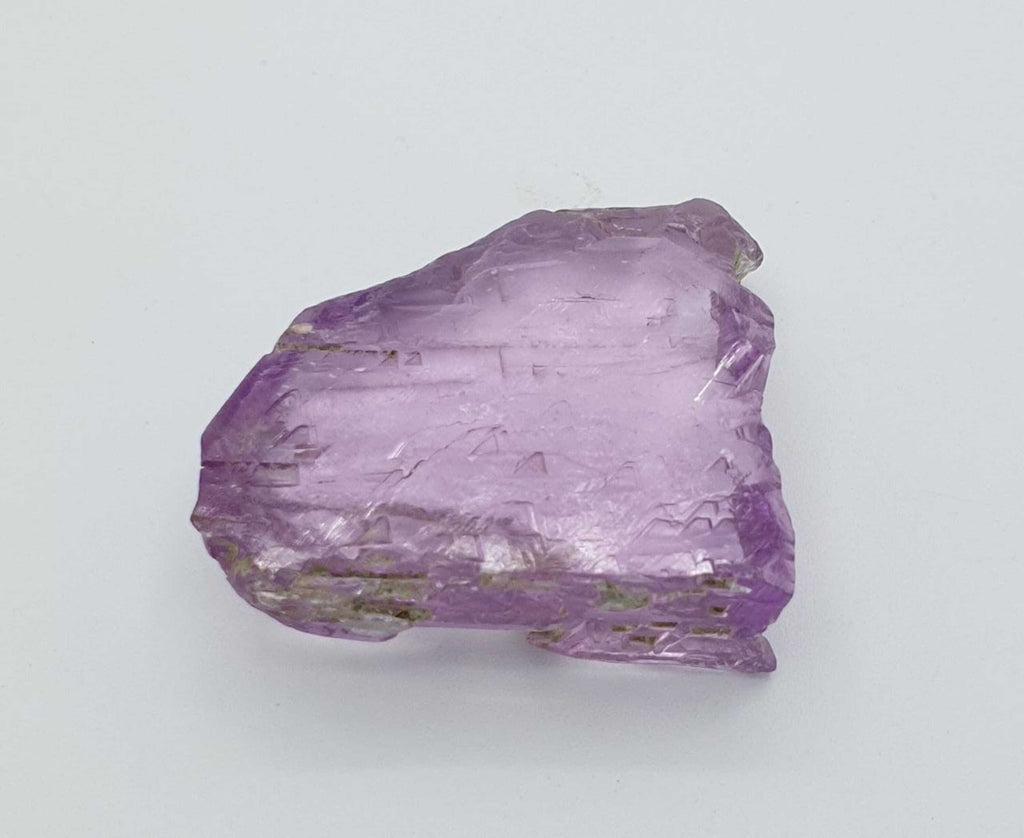 Lovely Tabular Pink Kunzite With Exceptional Clarity