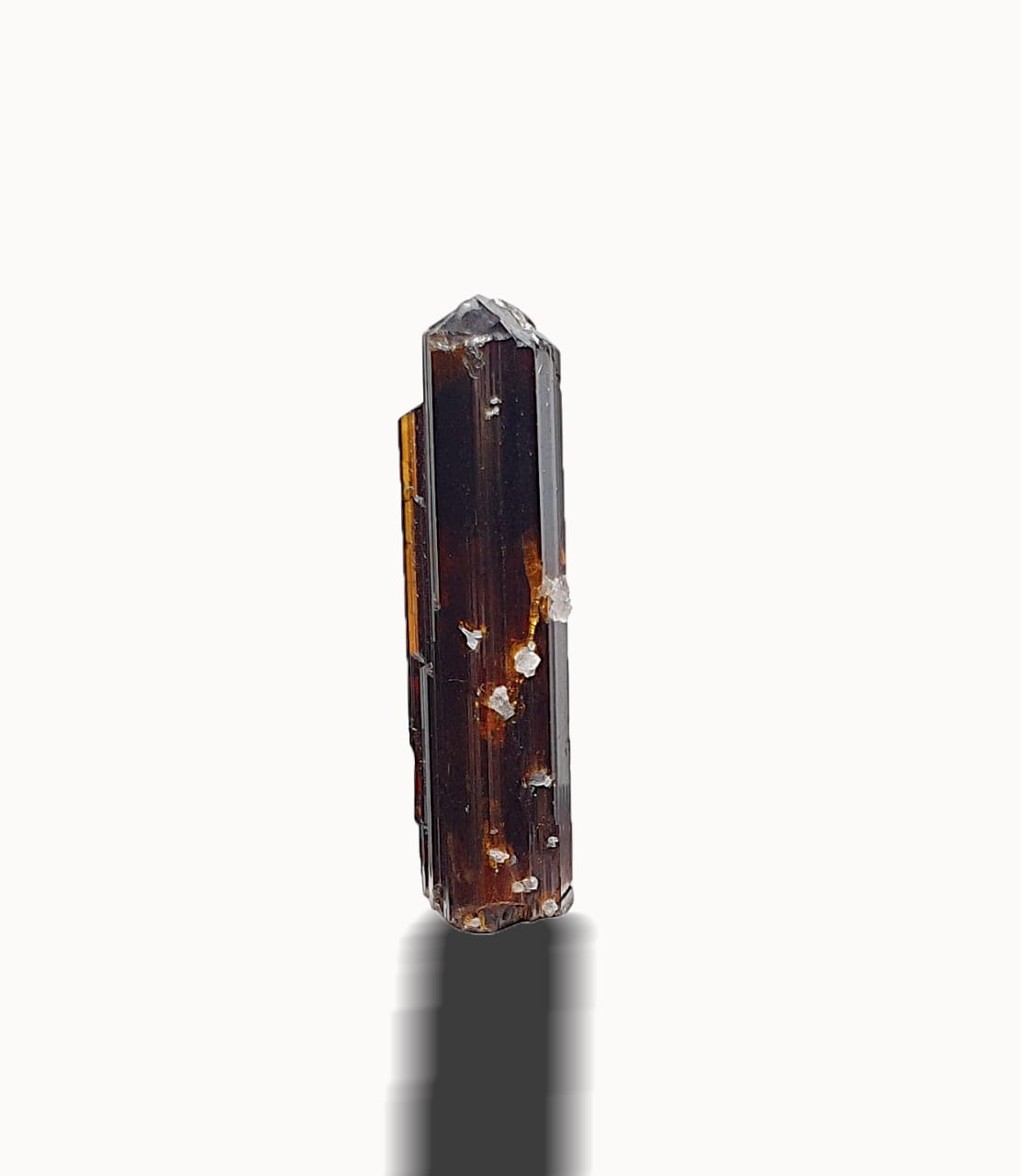 7.9 Grams Lustrous Rutile Crystal with White Albite
