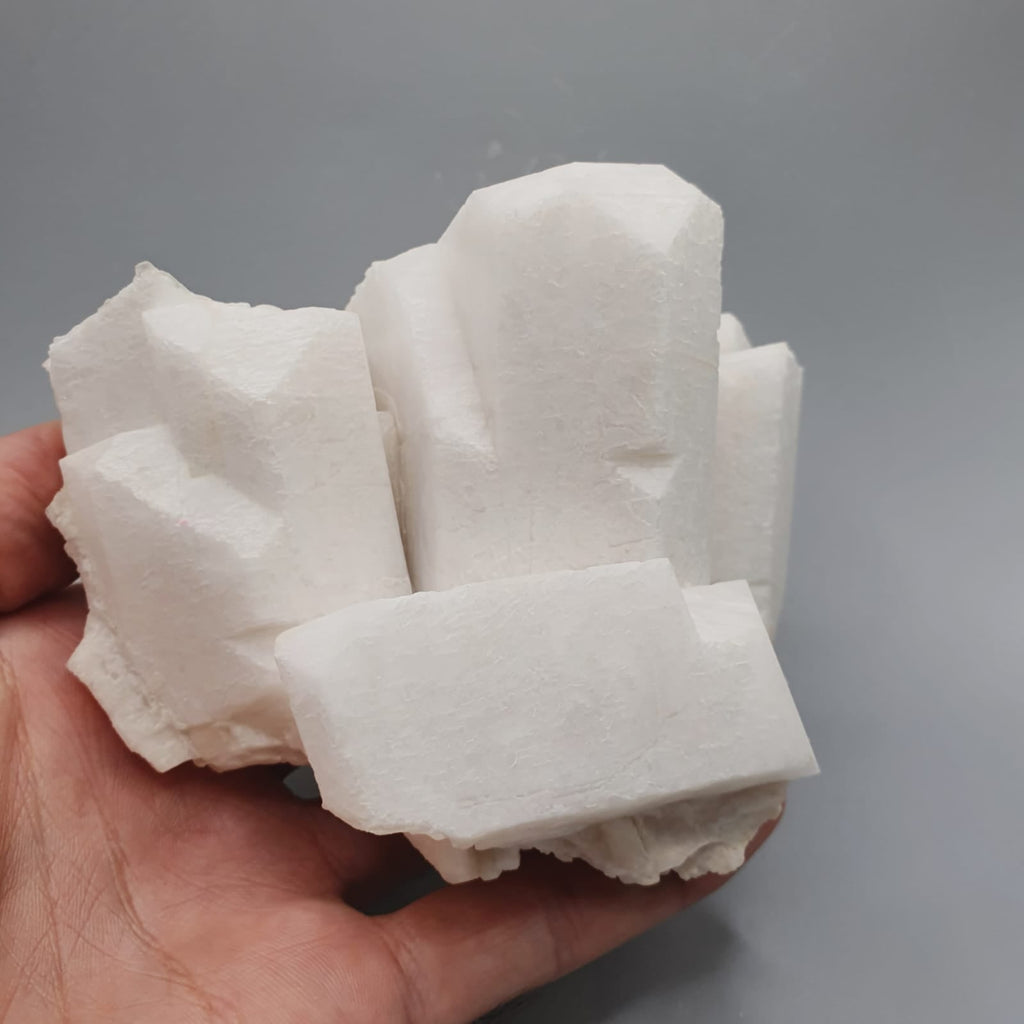 Milky White Microcline aggregate