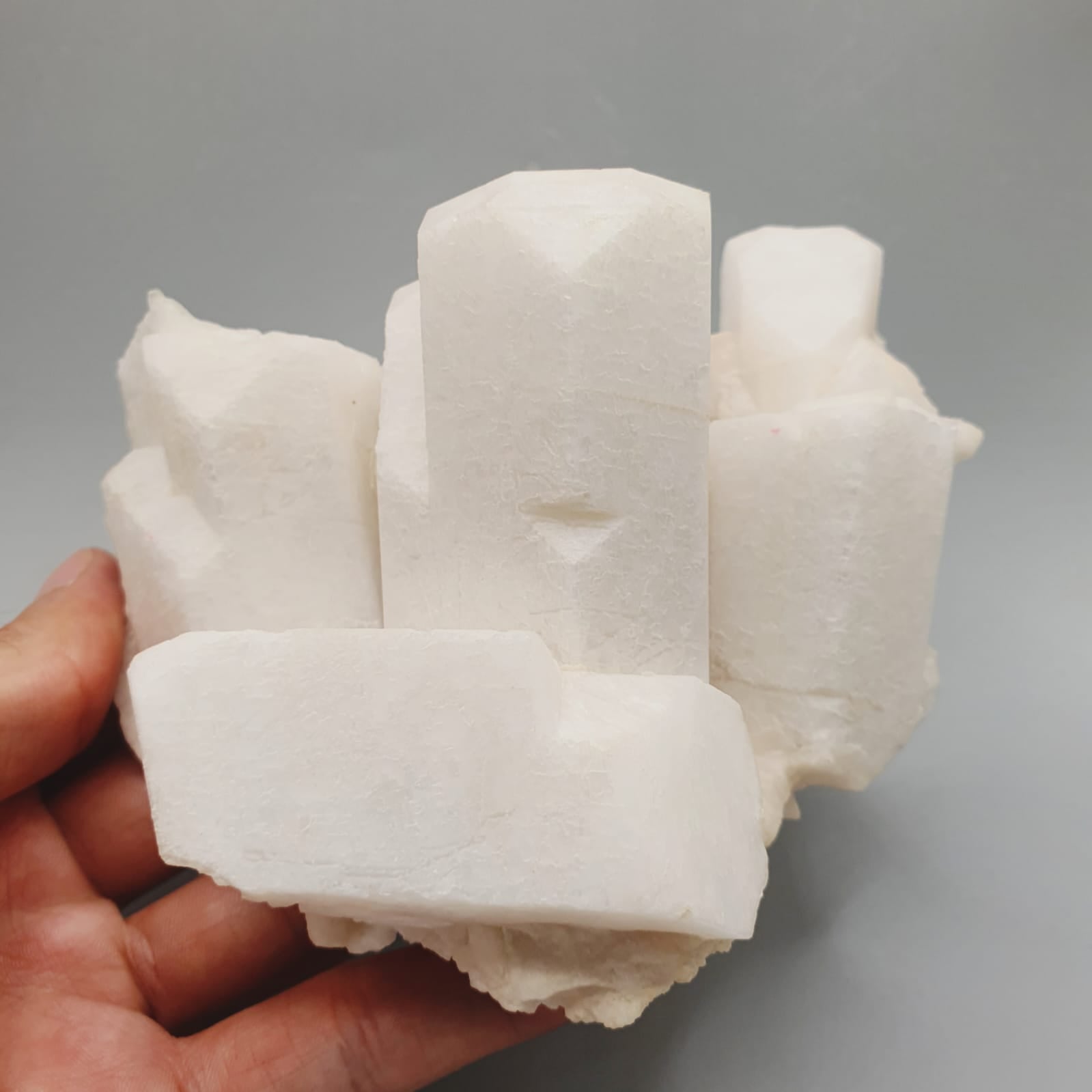 Milky White Microcline aggregate