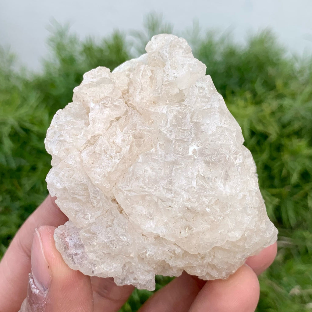 Discover the Brilliance of Naturally Etched Pollucite Crystals Cluster from Pakistan