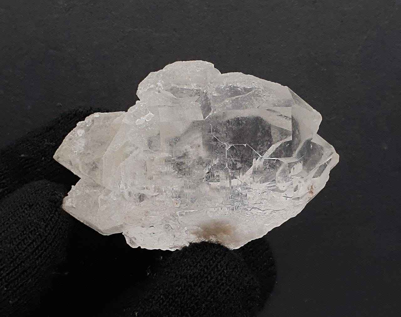 Double Terminated Quartz: Shark Fish Inspired Crystallography
