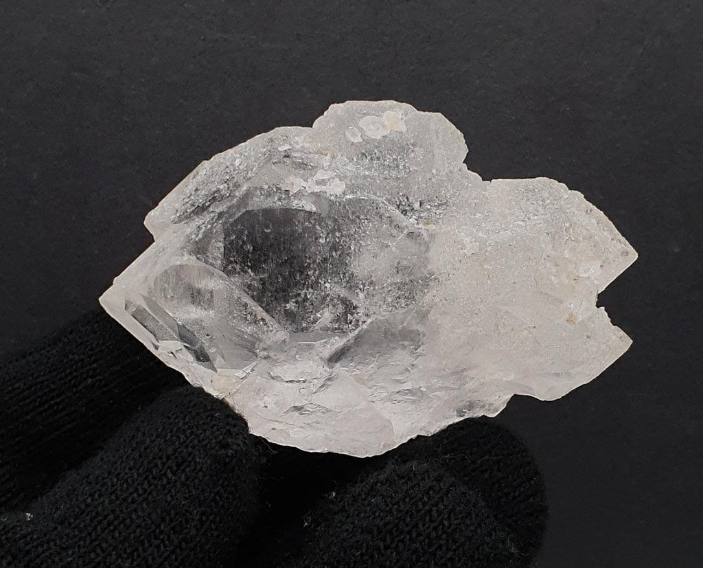 Double Terminated Quartz: Shark Fish Inspired Crystallography