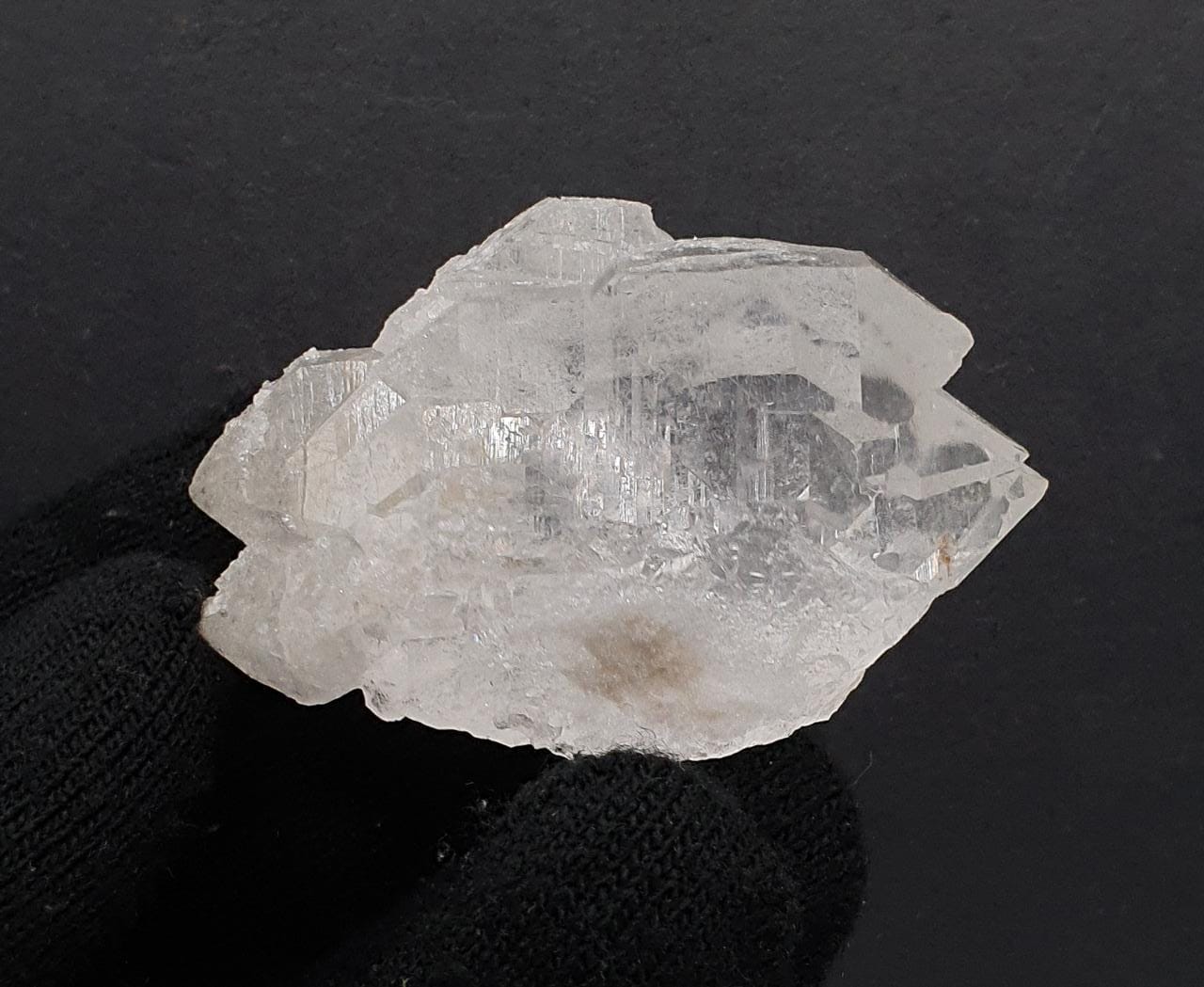 Double Terminated Quartz: Shark Fish Inspired Crystallography