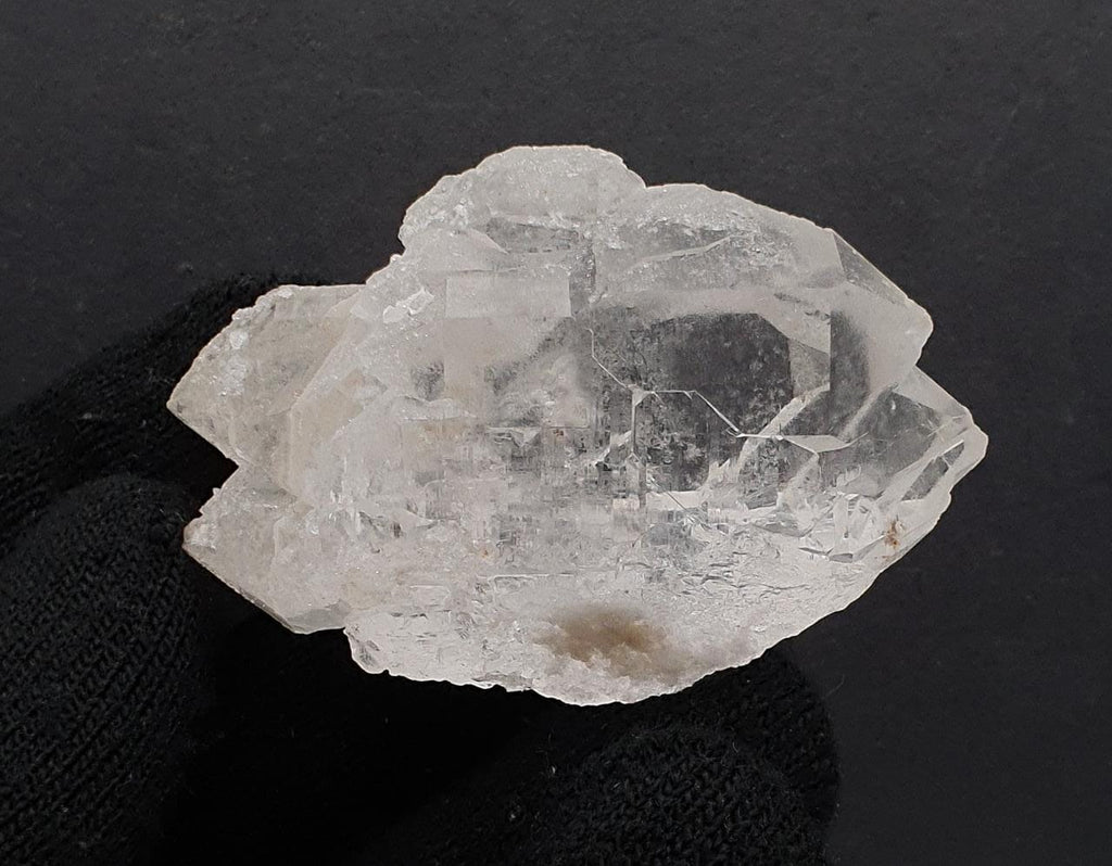 Double Terminated Quartz: Shark Fish Inspired Crystallography