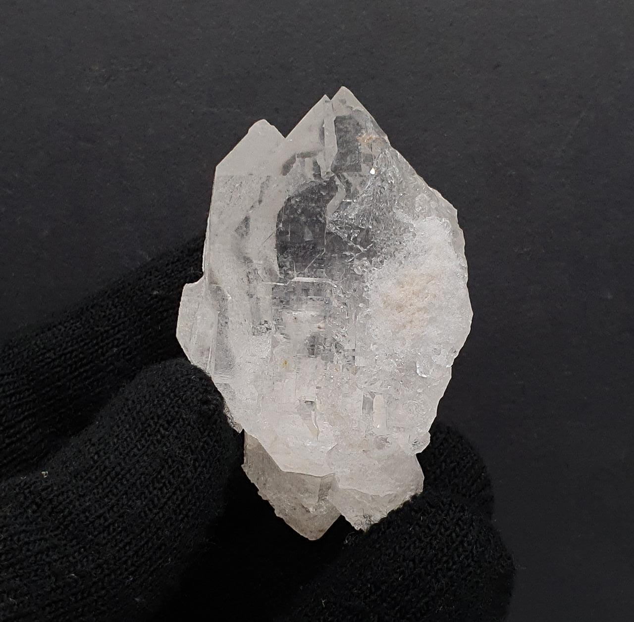 Double Terminated Quartz: Shark Fish Inspired Crystallography