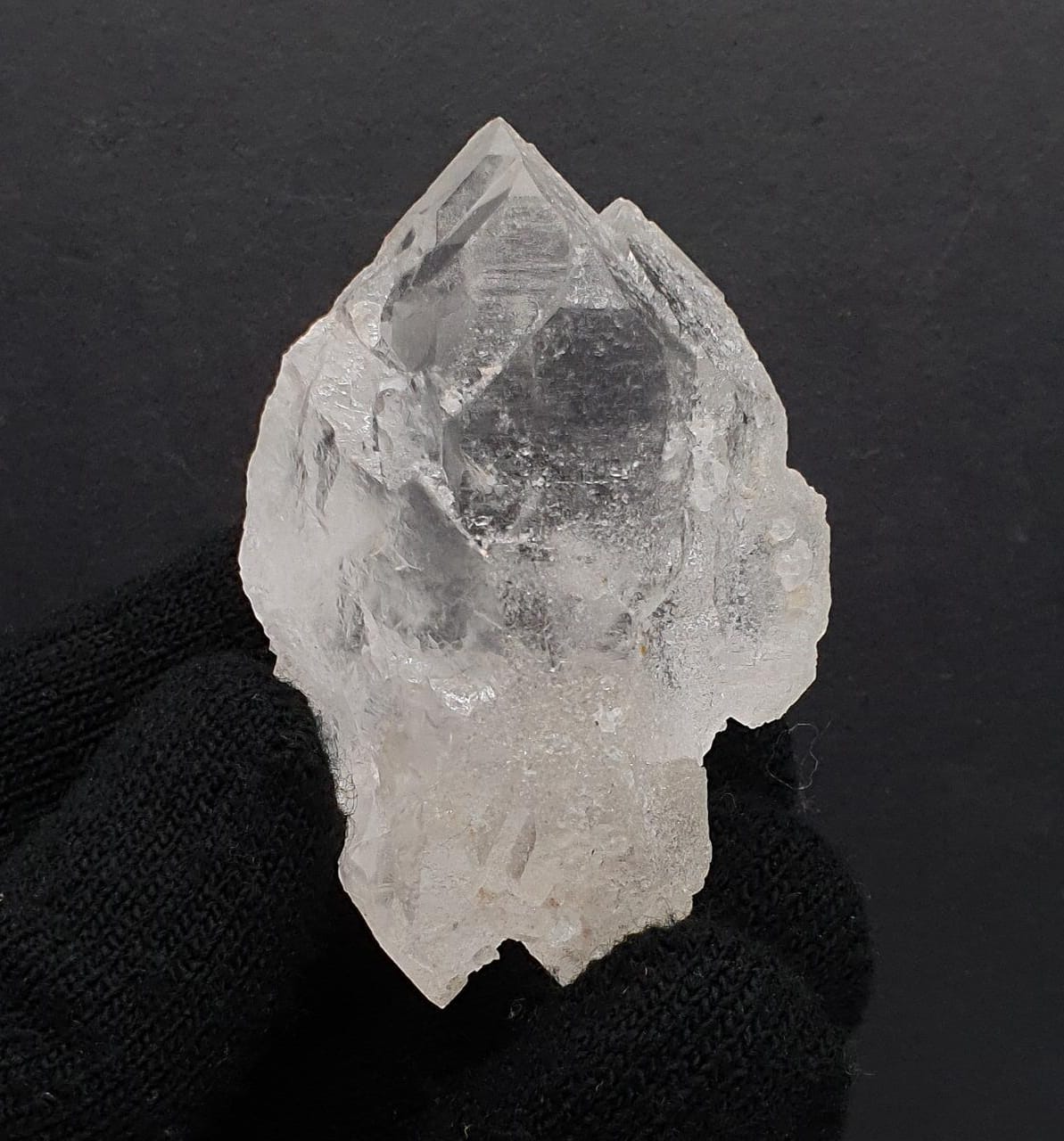 Double Terminated Quartz: Shark Fish Inspired Crystallography