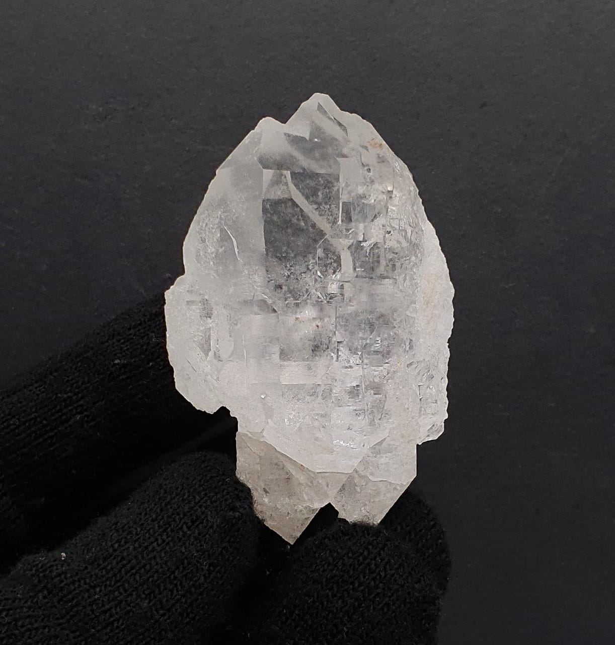 Double Terminated Quartz: Shark Fish Inspired Crystallography