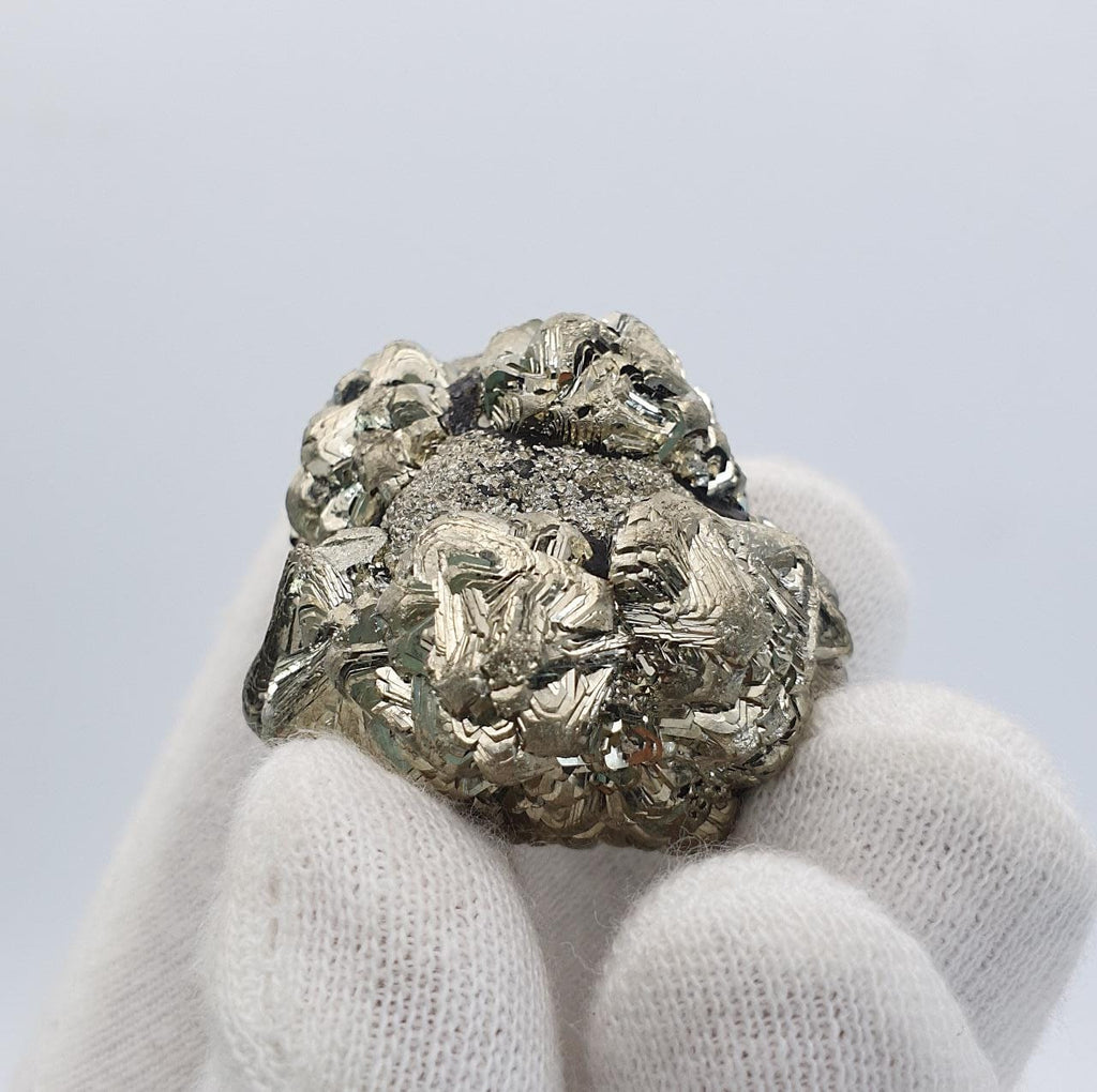 Sparkling Multi Generational Pyrite with Magnificent Metallic Luster