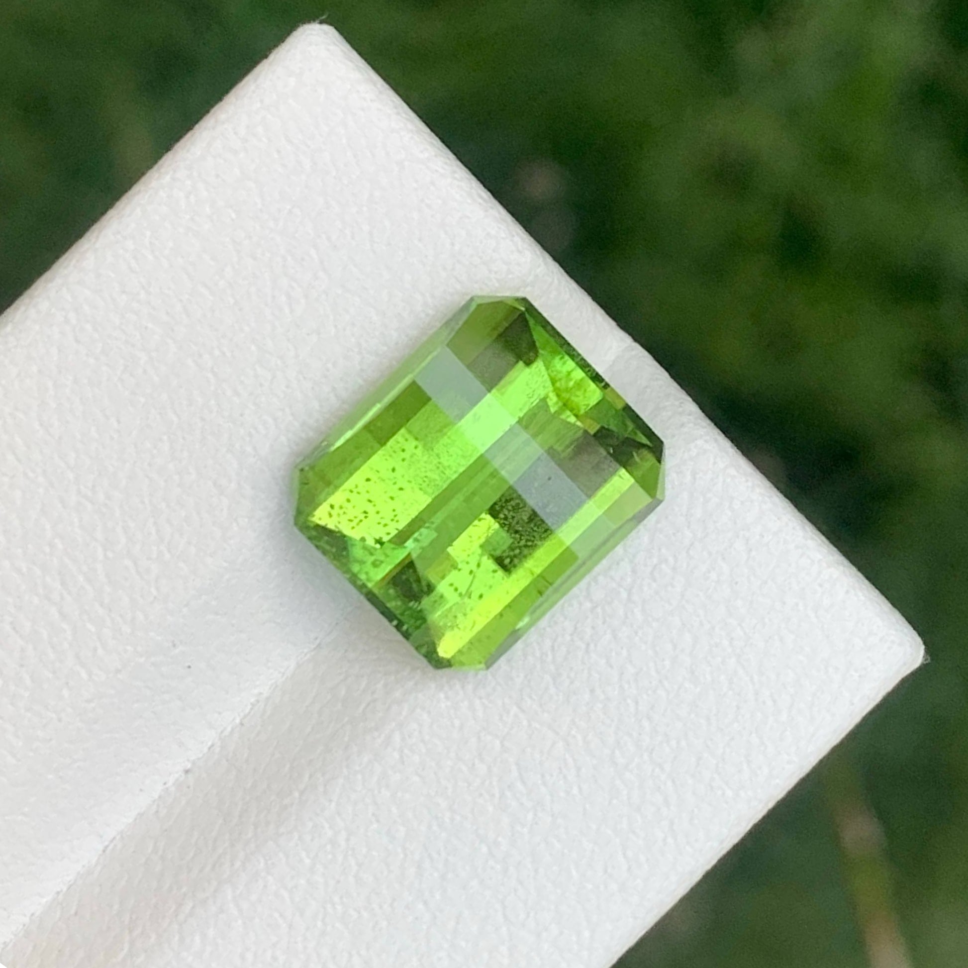 6.60 Carat Apple Green Peridot