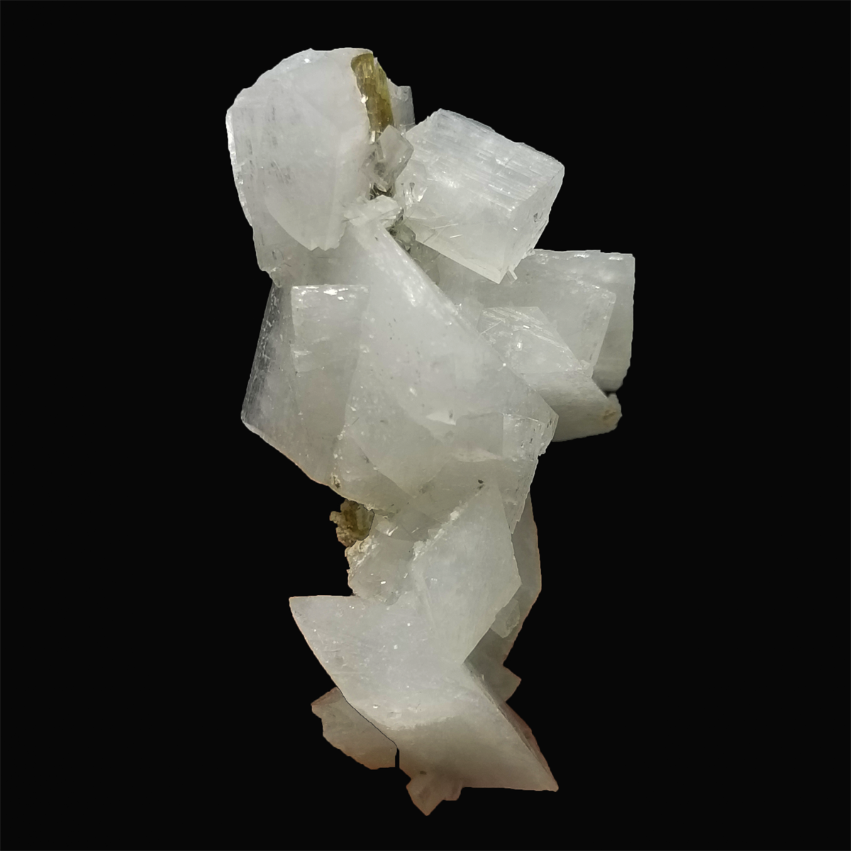 20 Grams Perfect combination of gemmy Axinite crystal with white Adularia