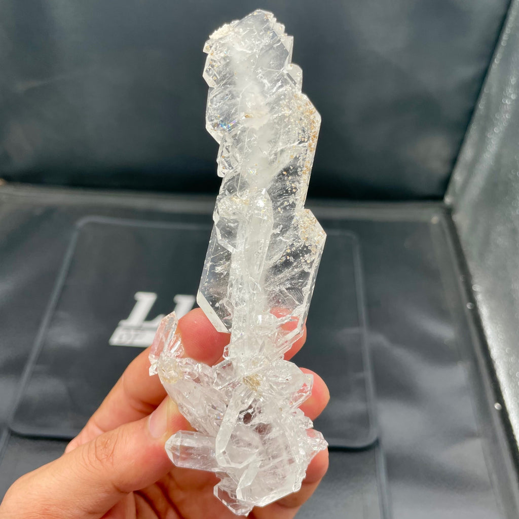 Sculptural Of Clear Quartz Crystals Specimen from Pakistan